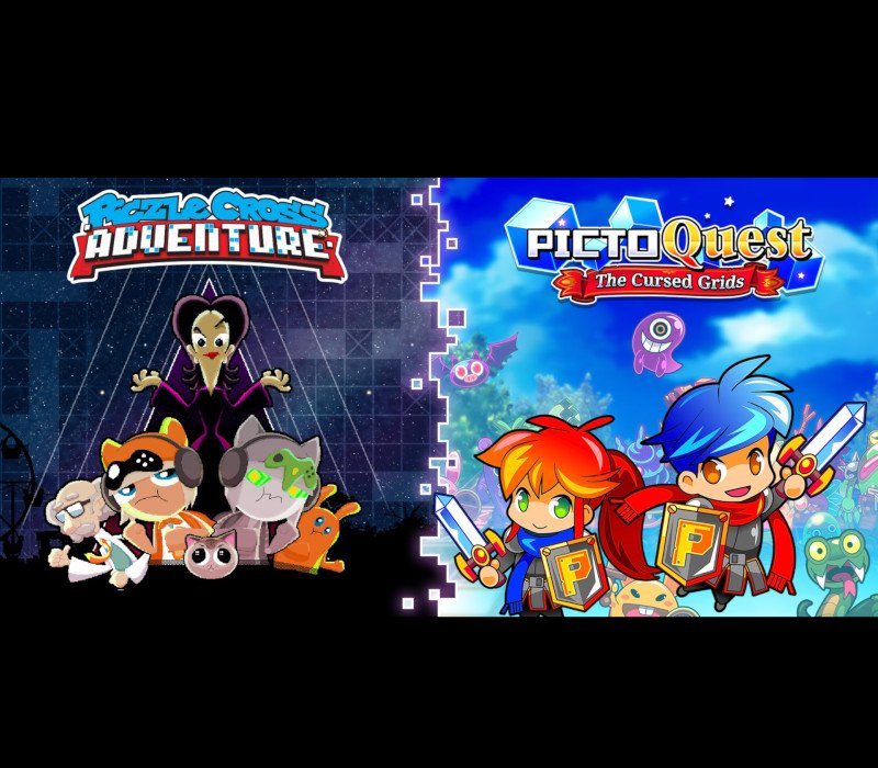 Piczle Cross Adventure + PictoQuest: The Cursed Grids 