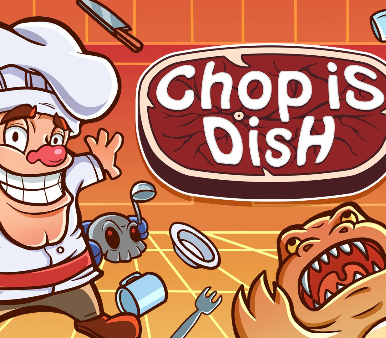 Chop is dish 