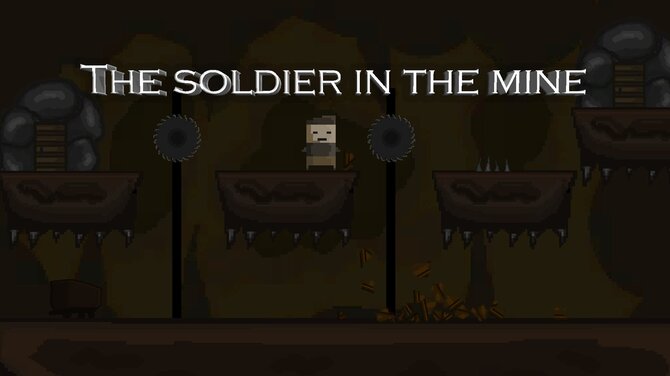 The soldier in the mine 