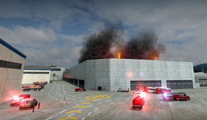 Airport Firefighters - The Simulation 