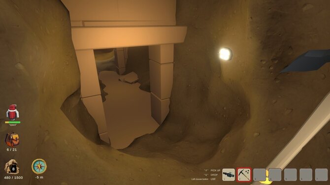 Digging the Forgotten Cave 