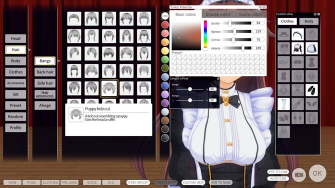 CUSTOM ORDER MAID 3D2 It's a Night Magic 