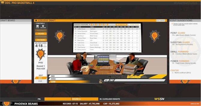 Draft Day Sports Pro Basketball 4 