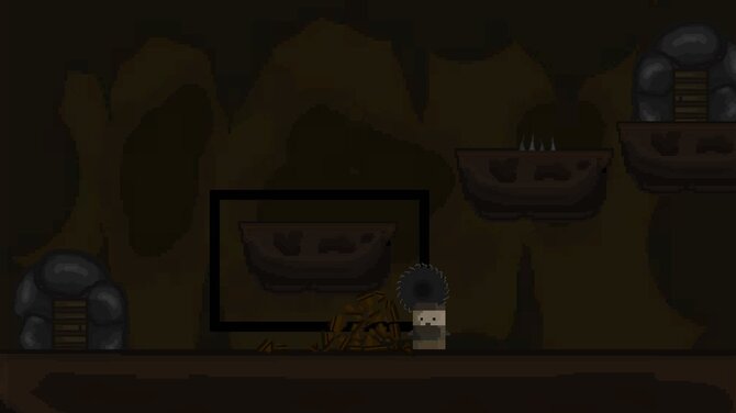 The soldier in the mine 