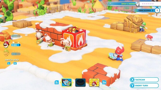 Mario + Rabbids: Kingdom Battle 
