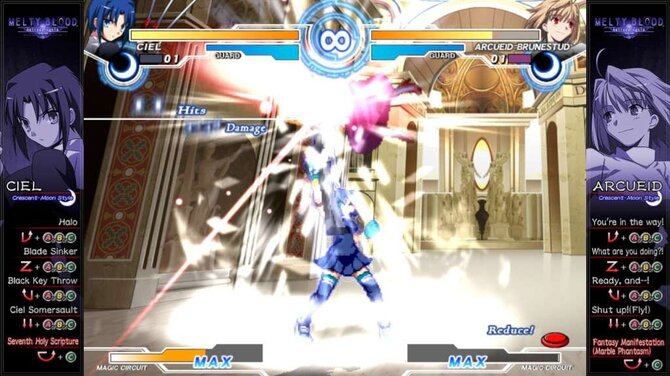 Melty Blood Actress Again Current Code 
