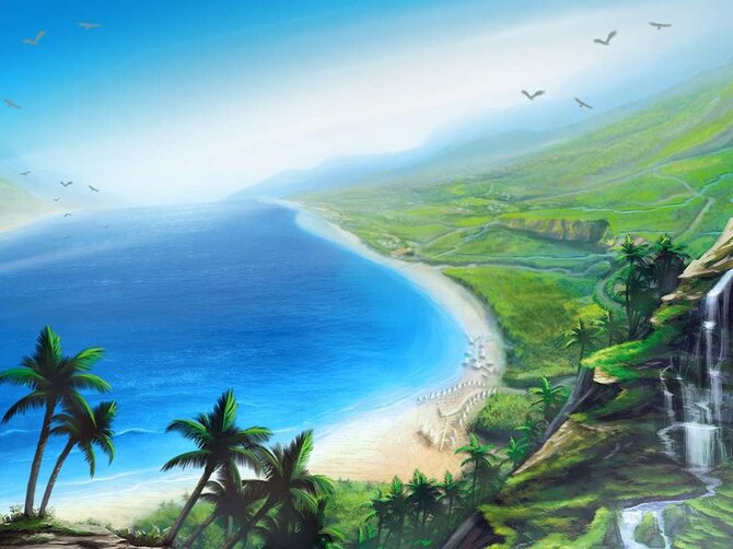 Island Flight Simulator 