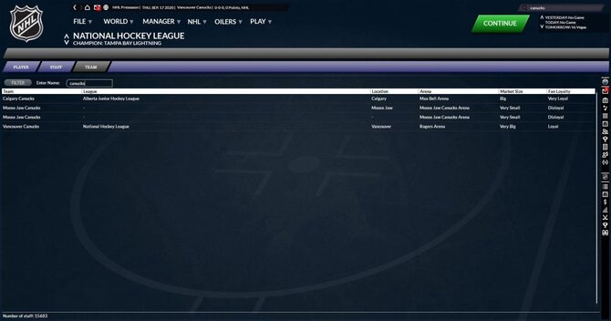 Franchise Hockey Manager 7 