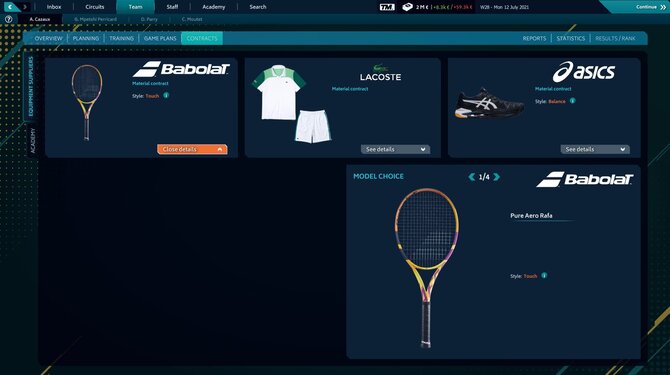 Tennis Manager 2021 