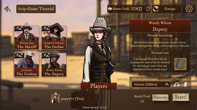 Whispers in the West - Co-op Murder Mystery 