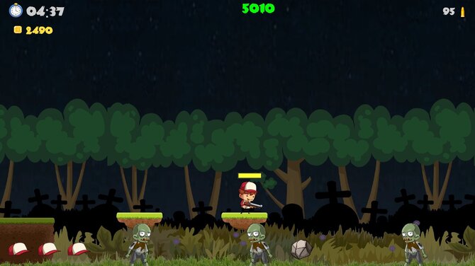 Red Cap Zombie Hunter 