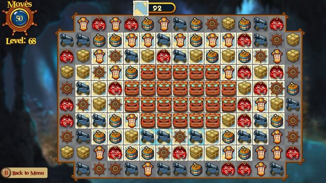 Match Three Pirates II 