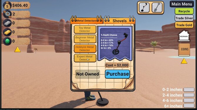 Dirt Fishing: Metal Detecting Simulator 