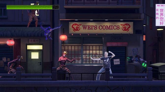 Kung-Fu for Kinect 