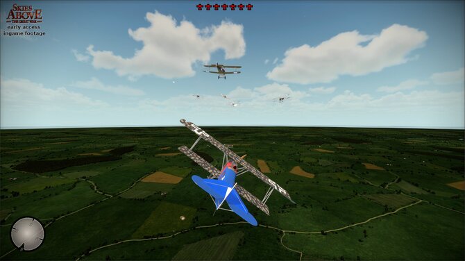Skies above the Great War 