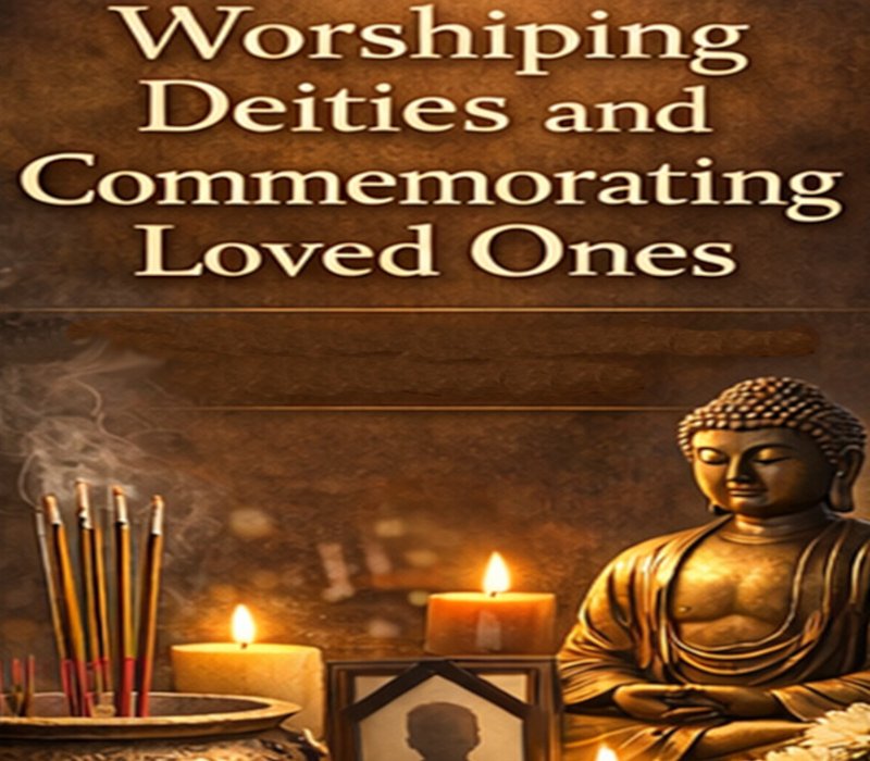 Worshiping deities and commemorating loved ones