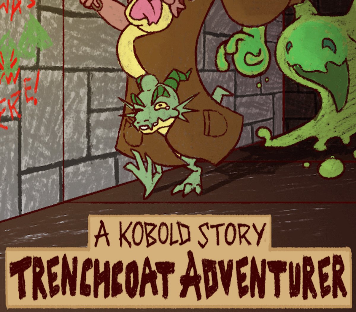 A Kobold Story: Trenchcoat Adventurer